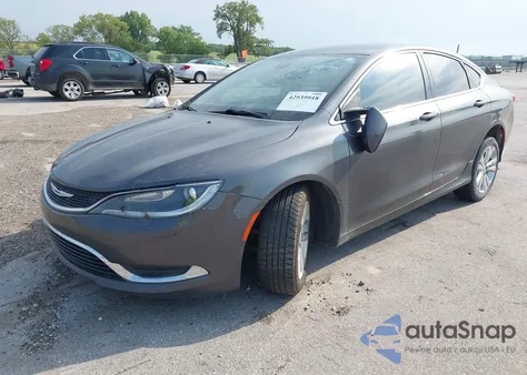 2015 Chrysler 200 Limited из США, поврежденный, VIN 1C3CCCAB8FN654539